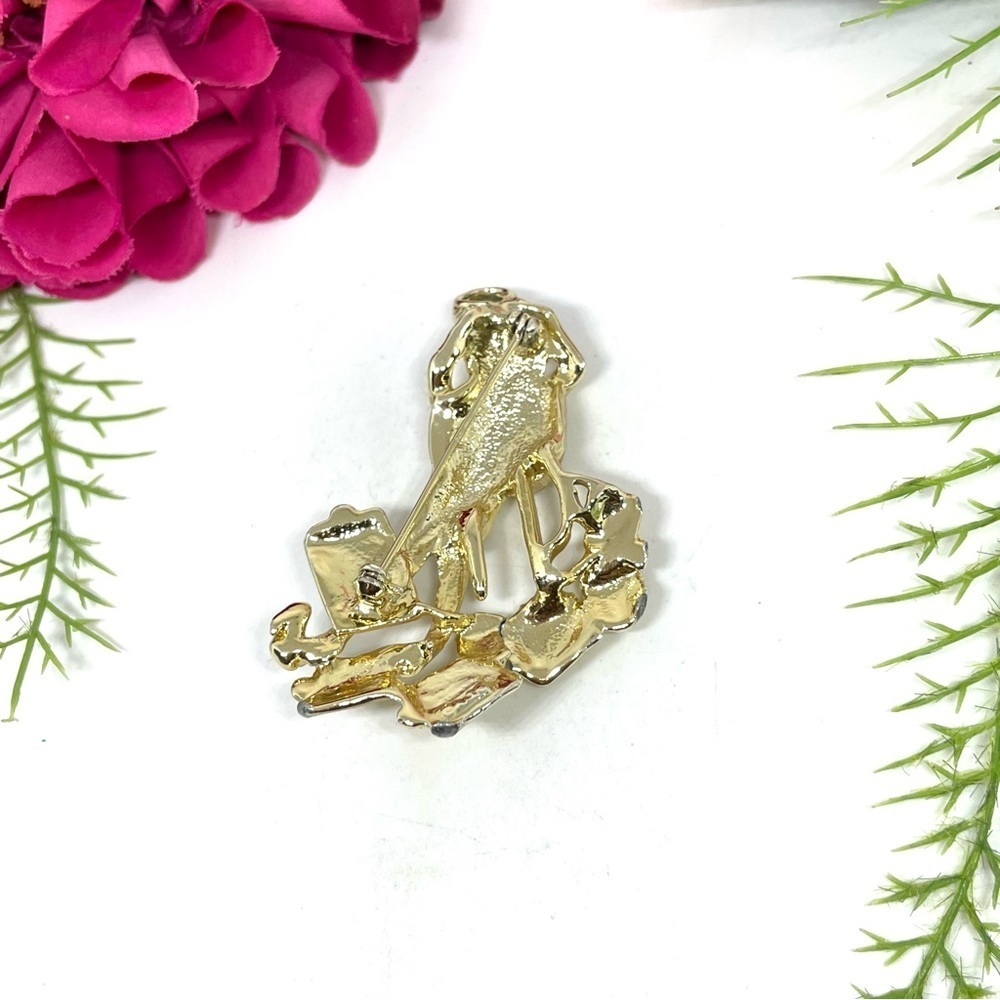 VINTAGE⚜️ Long Shopping Day AJC Brooch - Picture 5 of 8